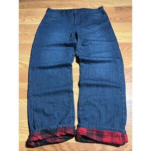 Adventuridge Work Casual Flannel Lined Jeans 40x32